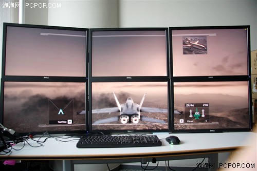 6048x2520!实战AMD Eyefinity6屏输出 