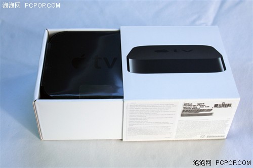 小巧如巧克力盒新款 Apple TV 开箱图 