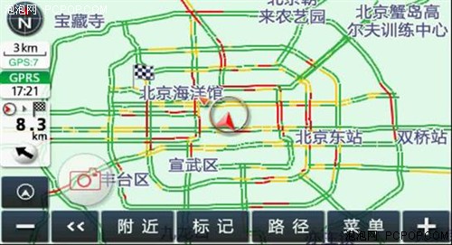 TMC实时路况信息新科GPS远程定位启动 