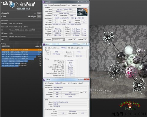 六核风冷4.8GHz?映泰X58A支持i7 990X 