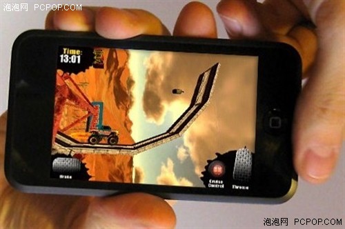 iPhone重感3D竞速类游戏 野蛮越野赛车 