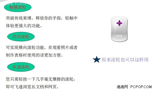 可比iPhone4!多彩M118多点触控鼠评测 