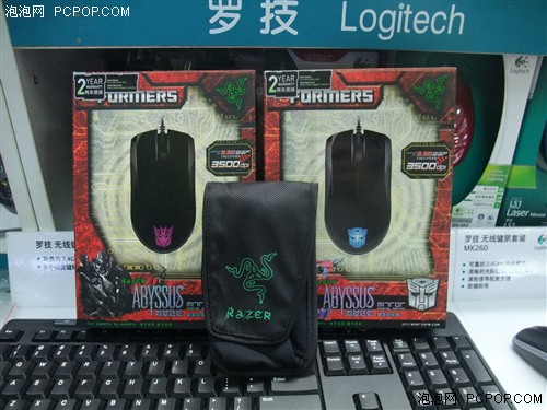 送鼠标包！Razer变形金刚版地狱狂蛇 