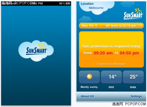 让你远离皮肤癌 iPhone应用SunSmart 