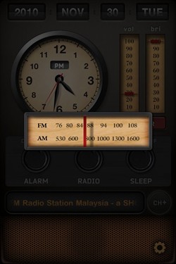 iPhone超强力多功能FM应用 收音机闹钟 