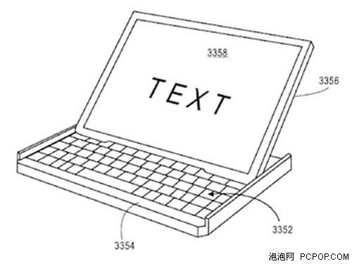 苹果专利图表明MacBook与iPad或合体 