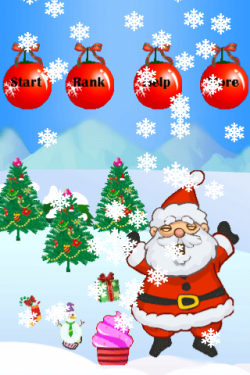 iPhone休闲小游戏 疯狂圣诞节第一版 