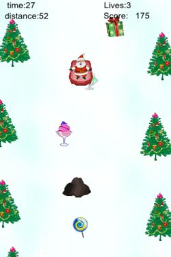 iPhone休闲小游戏 疯狂圣诞节第一版 