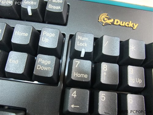 全PBT键帽！Ducky 104键机械键盘特价 