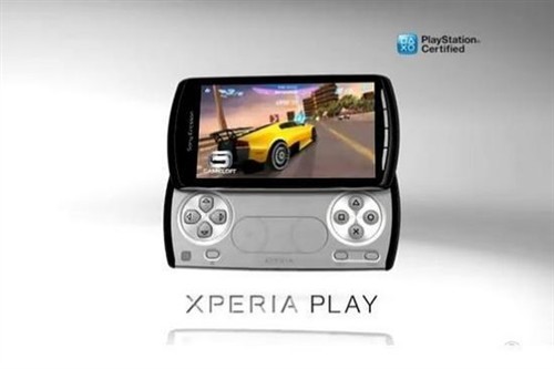 索尼展示新款游戏智能手机XperiaPlay 