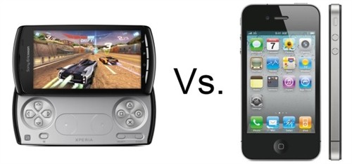 单挑苹果!索爱XperiaPlay VS iPhone4 