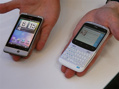 MWC2011:HTC ChaCha/Salsa现场真机图 