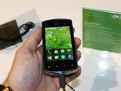 MWC2011:宏碁Liquid Mini亮相展会多图 