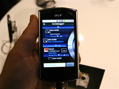 MWC2011:宏碁Liquid Mini亮相展会多图 