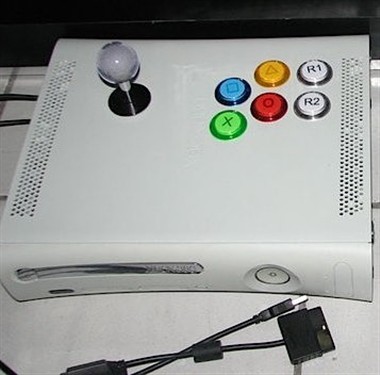  用Xbox 360做的PS3操控器 