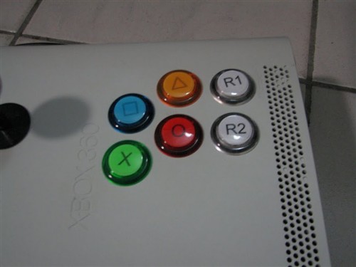  用Xbox 360做的PS3操控器 