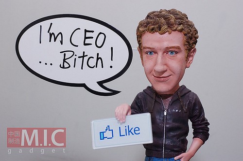 律师该行动了！Facebook CEO手办上市 