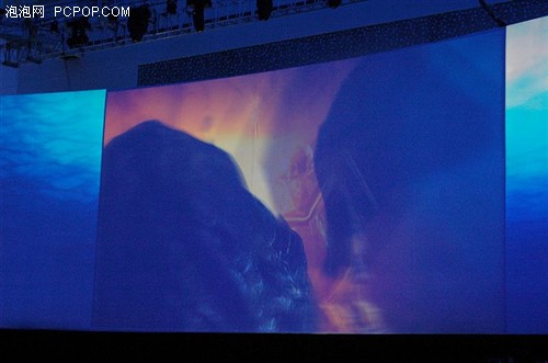 Intel水立方炫视界会 3D视觉效果演示 