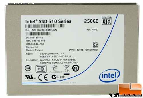 intel 510 系列SSD性能预览 