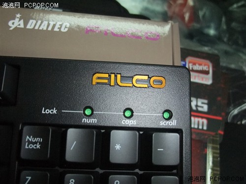 全键无冲 FILCO金标青轴机械键盘到货 