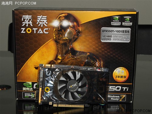 雷霆万钧，索泰GTX550Ti极速到货卖场 