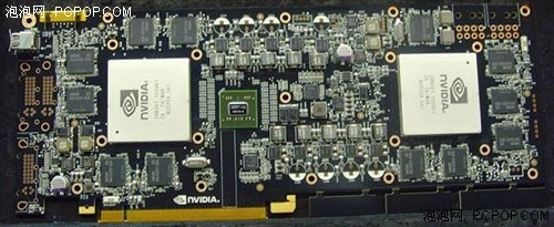 双核N卡旗舰GTX 590散热器简图曝光 