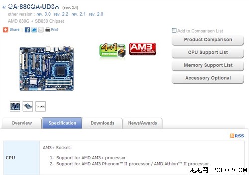AMD全系列处理器接口解析 