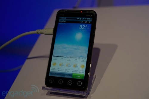 畅享独特3D体验！HTC EVO 3D真机试玩 