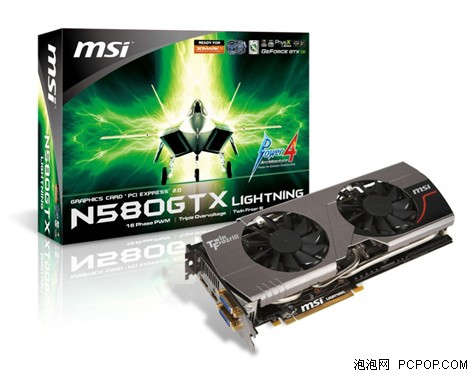 超频者专用！微星GTX580闪电裸图赏析 