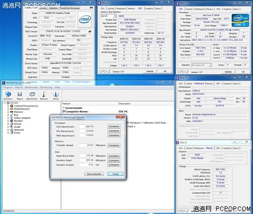 ITX极致组合2600K+ASRock H67M-ITX HT 