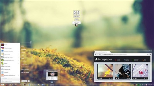 打造一个清新雅致的Windows7操作系统 