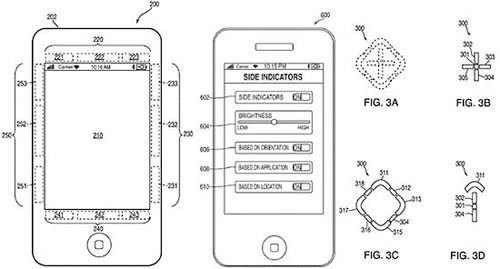 苹果新专利：iPhone触控功能屏幕边框 
