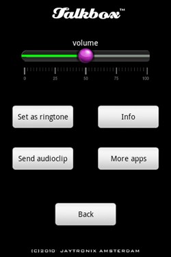 Android趣味软件 用TalkBox变声机器人 