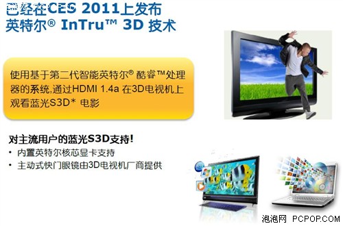 IDF 2011讲座:Intel Intru3D立体技术 