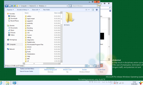 Windows 8 M3 Build 7955 运行视频出现 