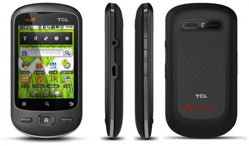 国内最低价3G智能机TCL A906正式上市 