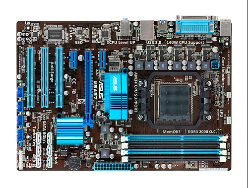 华硕发布M5A系列主板支持FX推土机CPU 