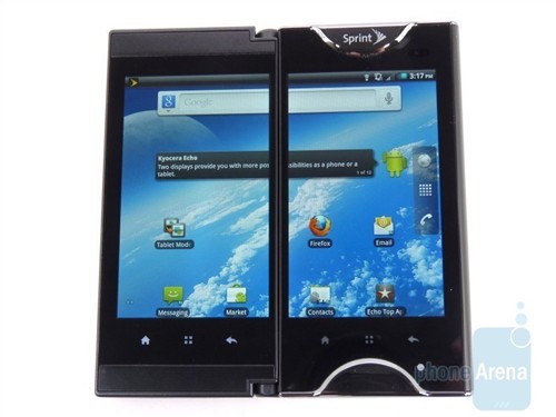 双屏Android手机Kyocera Echo美国开卖 