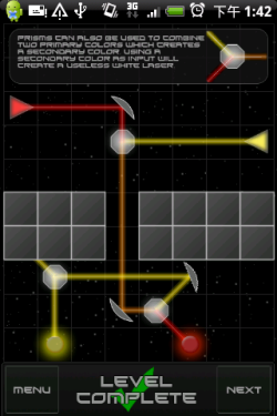 Android益智类游戏 创意物理激光迷阵 