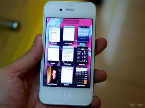 白色版iPhone 4操作视频现身越南网站 