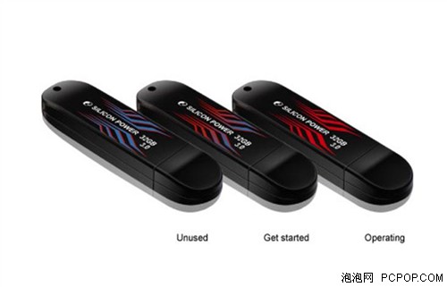 广颖电通推首款随温变色USB 3.0闪盘 