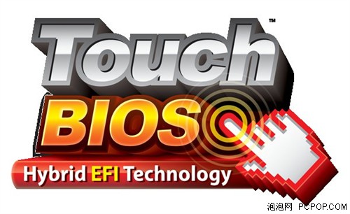 技嘉展示全球首款触控操作BIOS 