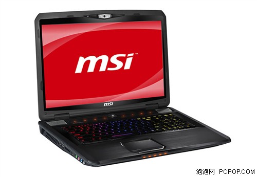 Core i7加16GB内存 MSI推GX780游戏本 