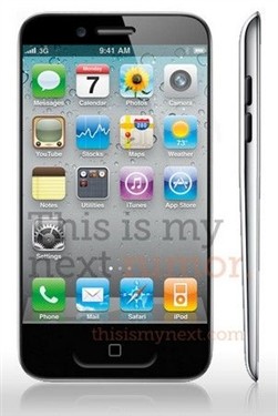 iPhone5被曝外形似水滴 酷评:没手感! 