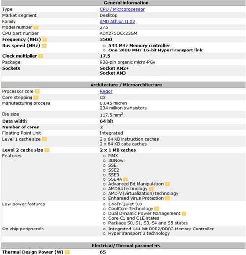 超频已无用武之地？X2 275主频3.5GHz 