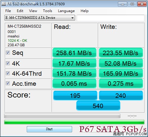 新一代镁光C400 SSD固态硬盘性能简测 