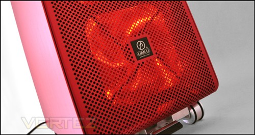 如火一般鲜红 联力PC-V1020机箱评测  