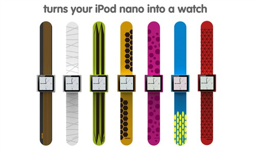 时尚啪啪表带 iPod nano6腕带售129元 