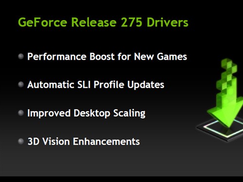 配合GTX 560 NVIDIA发布275.27驱动 