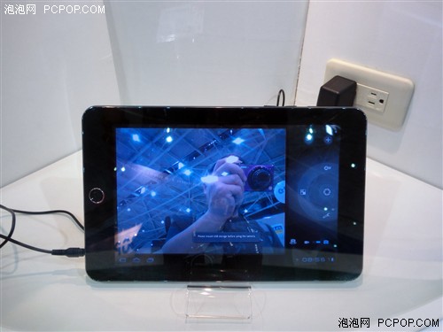 台北电脑展：广达秀Android3.0新平板 